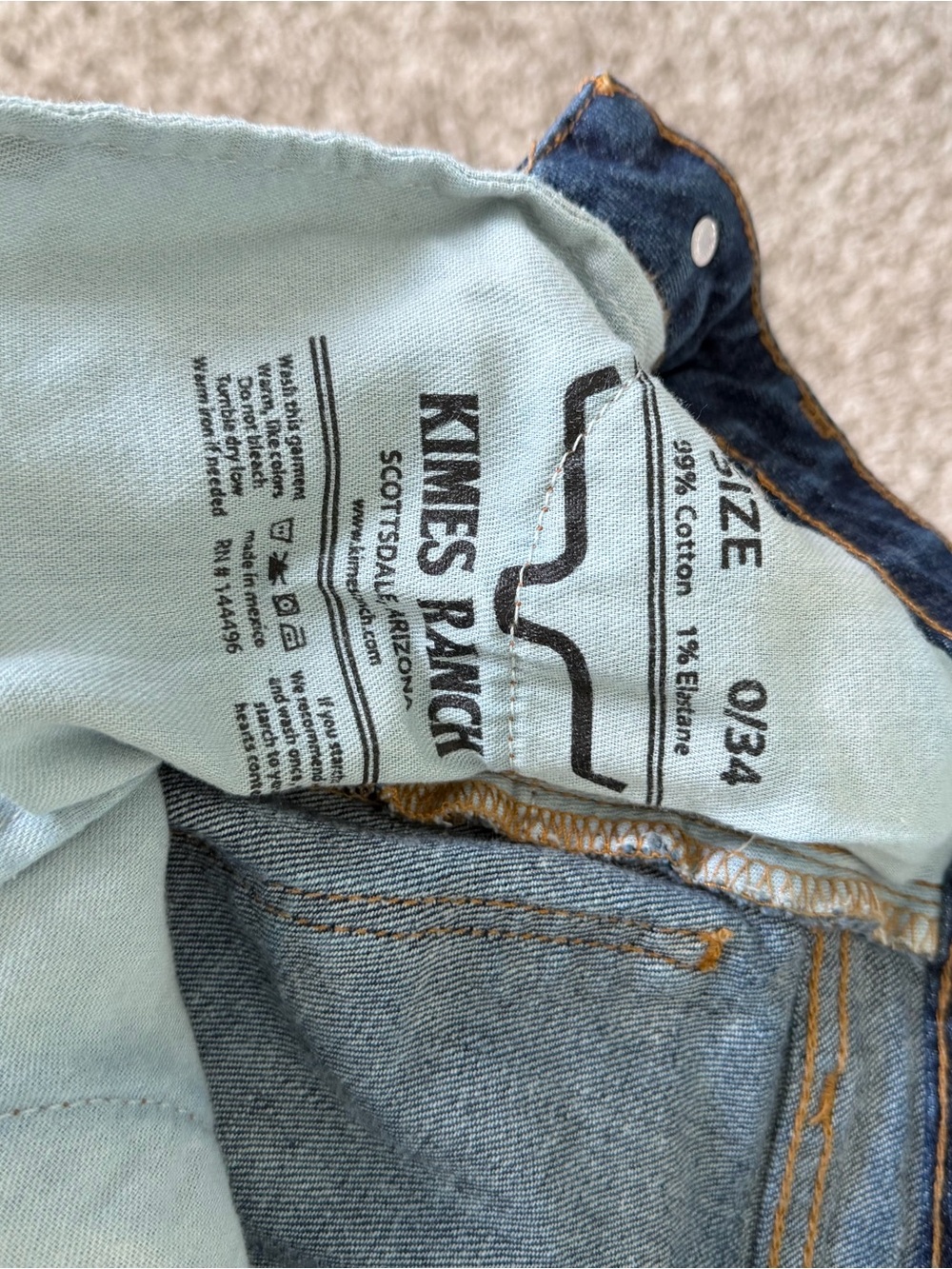 Kimes Ranch “Jennifer” Dark Blue Women's Jeans - Picture 4 of 7